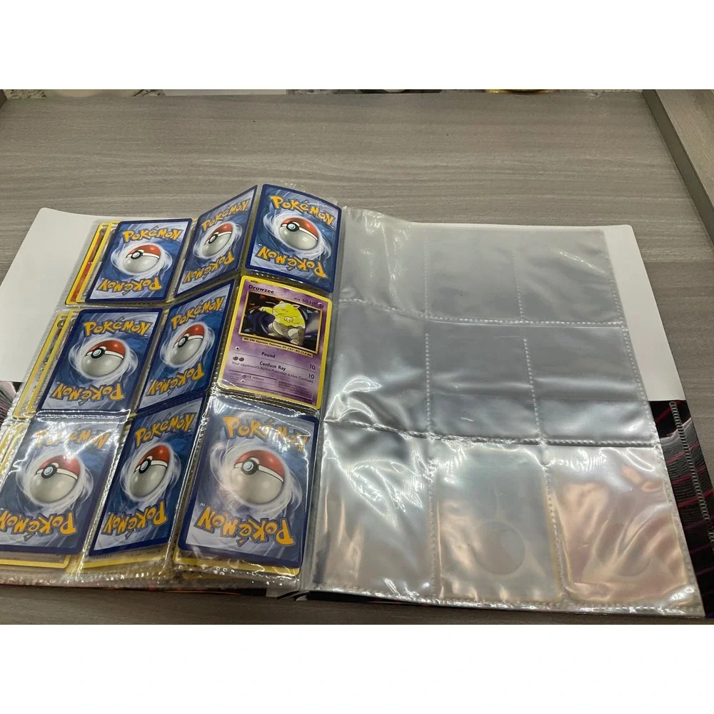 POKEMON 97 CARD COLLECTION AND HOLOGRAPHIC FOLDER